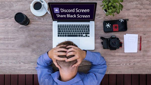 Facing black screen while using discord