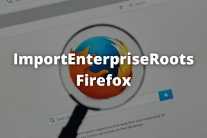 What Is “ImportEnterpriseRoots”-What are the causes of Firefox’s